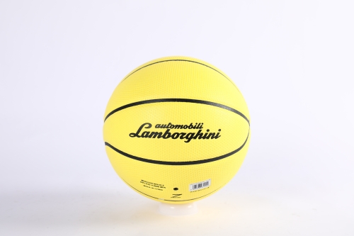 Баскетбольный мяч LAMBORGHINI, желтый, р.7 (31252) / Мячи игровые № 5