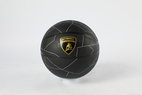 Баскетбольный мяч LAMBORGHINI, черный, р.5 (31276) / Мячи игровые № 6