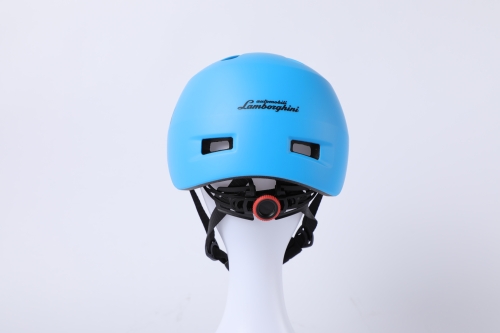 Шлем защитный детский с регулировкой LAMBORGHINI, голубой S (66742) / Шлемы и перчатки № 2