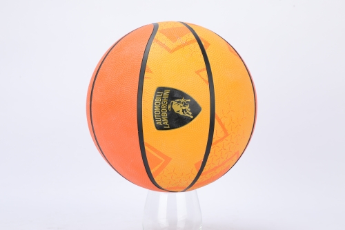 Баскетбольный мяч LAMBORGHINI, оранжевый, р.7 (82261) / Мячи игровые № 9