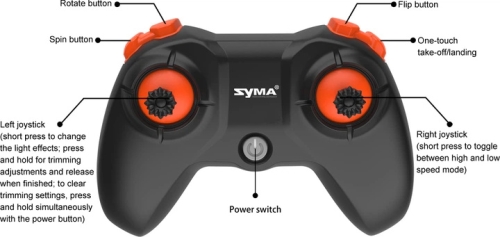 Квадрокоптер игрушечный X35T на р-у, Syma (07565) / Радиоуправляемые модели № 3