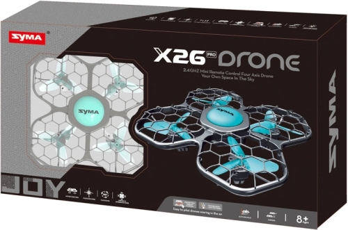 Квадрокоптер игрушечный X26PRO на р-у, Syma (08227) / Радиоуправляемые модели № 7