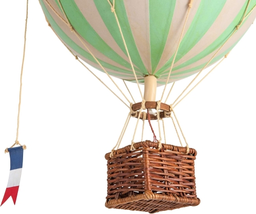 Декор Воздушный шар зеленая полоска (средняя), Authentic Models (56978) / Декор в детскую № 2