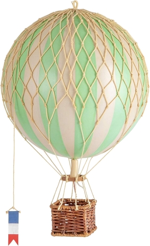 Декор Воздушный шар зеленая полоска (средняя), Authentic Models (56978) / Декор в детскую