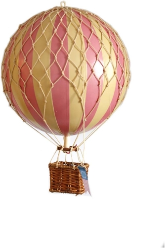 Декор Воздушный шар розовая полоска (средняя), Authentic Models (77430) / Декор в детскую