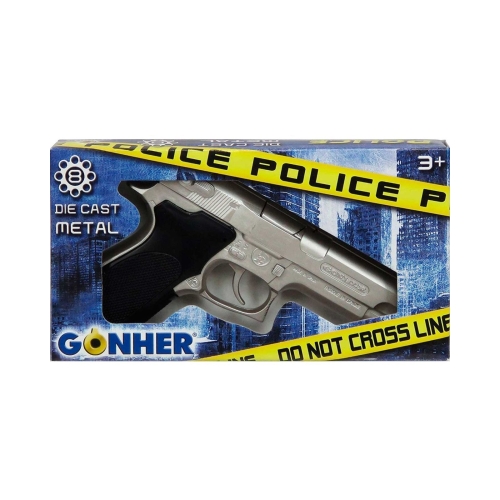 Пистолет игрушечный металлический, Gonher (04507) / Игрушечное оружие № 6 Kids Republic Пистолет игрушечный металлический, Gonher (04507) / Игрушечное оружие № 6