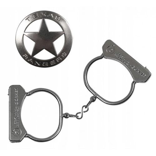 Набор наручники+значок Шерифа, Gonher (31404) / Игрушечное оружие Kids Republic Набор наручники+значок Шерифа, Gonher (31404) / Игрушечное оружие