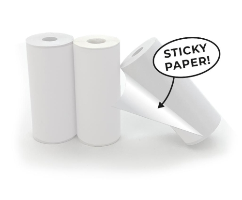 Бумага для термофотопечати самоклеющаяся, 3шт размер 57 x 30 мм, Hoppstar (23994) / Игровые наборы