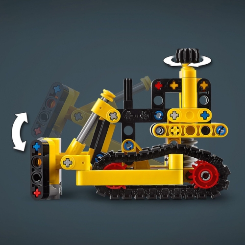 Constructor LEGO Heavy Duty Bulldozer (42163) / Constructors № 5 Kids Republic Constructor LEGO Heavy Duty Bulldozer (42163) / Constructors № 5