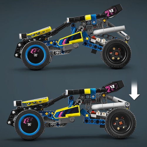 LEGO Constructor Off-Road Racing Buggy (42164) / Constructors № 7 Kids Republic LEGO Constructor Off-Road Racing Buggy (42164) / Constructors № 7