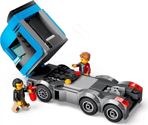 Конструктор LEGO Грузовик-транспортер со спортивными авто (60408) / Конструкторы № 2 Kids Republic Конструктор LEGO Грузовик-транспортер со спортивными авто (60408) / Конструкторы № 2