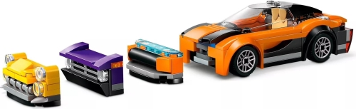 Конструктор LEGO Грузовик-транспортер со спортивными авто (60408) / Конструкторы № 3 Kids Republic Конструктор LEGO Грузовик-транспортер со спортивными авто (60408) / Конструкторы № 3