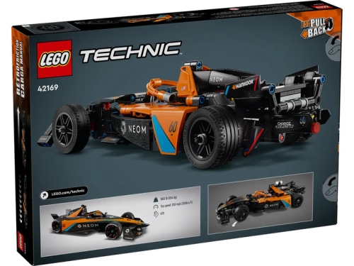 Конструктор LEGO Автомобиль для гонки NEOM McLaren Formula E (42169) / Конструкторы № 9 Kids Republic Конструктор LEGO Автомобиль для гонки NEOM McLaren Formula E (42169) / Конструкторы № 9