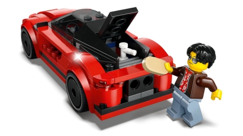 Constructor LEGO Red sports car (60448) / Constructors № 5 Kids Republic Constructor LEGO Red sports car (60448) / Constructors № 5
