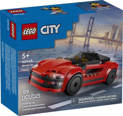 Constructor LEGO Red sports car (60448) / Constructors № 8 Kids Republic Constructor LEGO Red sports car (60448) / Constructors № 8