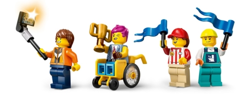 Конструктор LEGO Никаких ограничений: Автодром для гоночных автомобилей (60460) / Конструкторы № 4