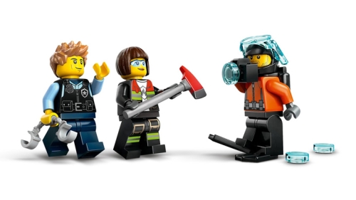 Конструктор LEGO Ремикс вертолетов, пожарных машин и подводных лодок (60462) / Конструкторы № 2 Kids Republic Конструктор LEGO Ремикс вертолетов, пожарных машин и подводных лодок (60462) / Конструкторы № 2