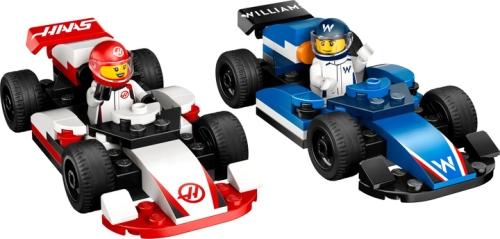 Конструктор LEGO Автомобили для гонки F1® команд Wi lliams Racing и Haas F1® (60464) / Конструкторы Kids Republic Конструктор LEGO Автомобили для гонки F1® команд Wi lliams Racing и Haas F1® (60464) / Конструкторы