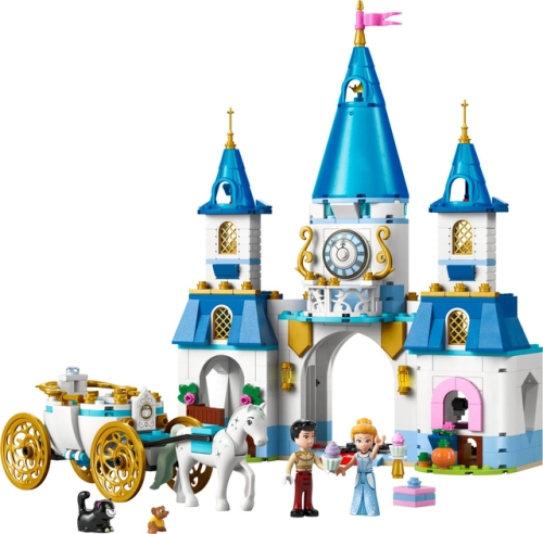Конструктор LEGO Замок Золушки и карета (43275) / Конструкторы Kids Republic Конструктор LEGO Замок Золушки и карета (43275) / Конструкторы