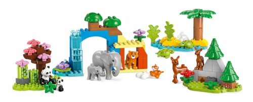 3-in-1 LEGO Family of Wild Animals (10446) / Constructors № 2 Kids Republic 3-in-1 LEGO Family of Wild Animals (10446) / Constructors № 2