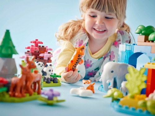 3-in-1 LEGO Family of Wild Animals (10446) / Constructors № 6 Kids Republic 3-in-1 LEGO Family of Wild Animals (10446) / Constructors № 6