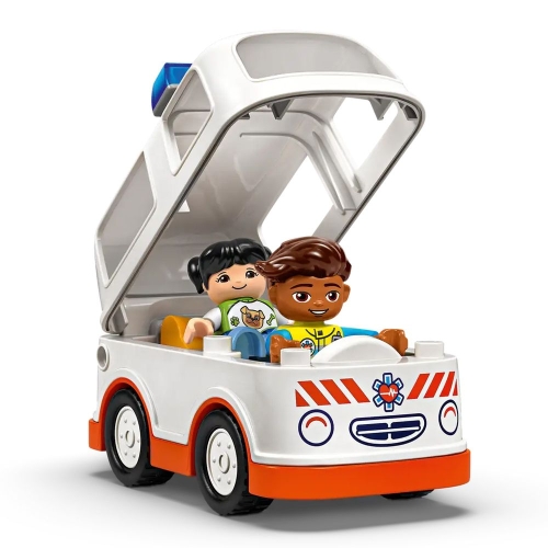 Constructor LEGO Ambulance and Driver (10447) / Constructors № 5 Kids Republic Constructor LEGO Ambulance and Driver (10447) / Constructors № 5