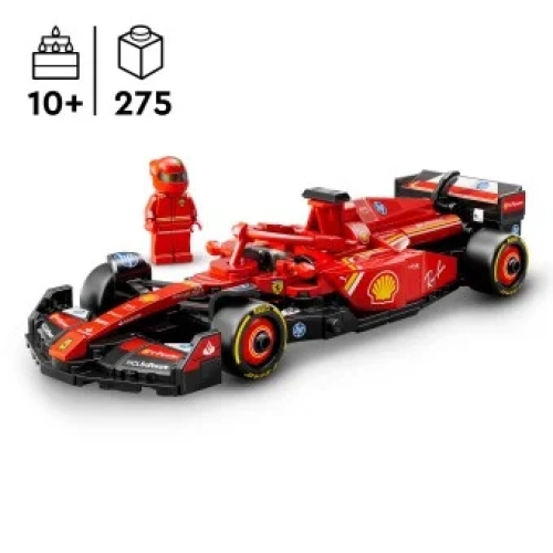 Конструктор LEGO Автомобиль для гонки F1® Ferrari S F-24 (77242) / Конструкторы № 4 Kids Republic Конструктор LEGO Автомобиль для гонки F1® Ferrari S F-24 (77242) / Конструкторы № 4