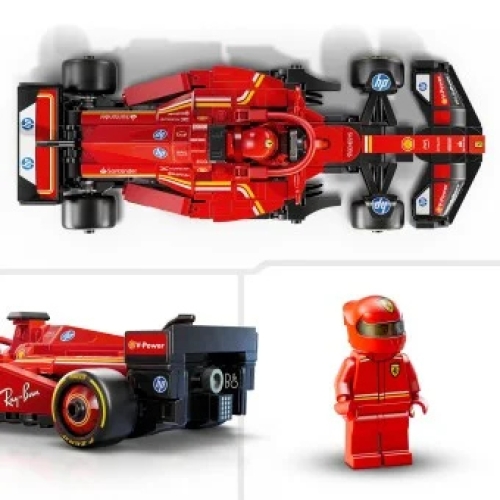Конструктор LEGO Автомобиль для гонки F1® Ferrari S F-24 (77242) / Конструкторы № 6 Kids Republic Конструктор LEGO Автомобиль для гонки F1® Ferrari S F-24 (77242) / Конструкторы № 6