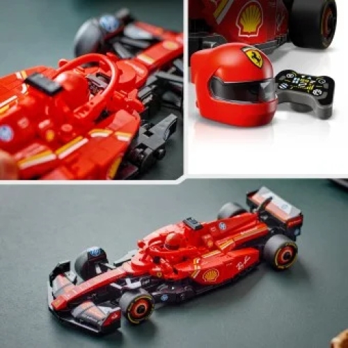 Конструктор LEGO Автомобиль для гонки F1® Ferrari S F-24 (77242) / Конструкторы № 7 Kids Republic Конструктор LEGO Автомобиль для гонки F1® Ferrari S F-24 (77242) / Конструкторы № 7