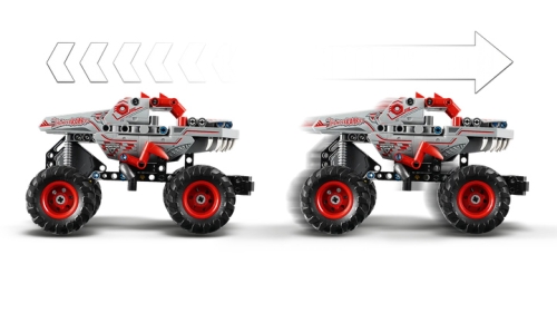Конструктор LEGO Monster Jam™ ThunderROARus™ с инерционным двигателем (42200) / Конструкторы № 3 Kids Republic Конструктор LEGO Monster Jam™ ThunderROARus™ с инерционным двигателем (42200) / Конструкторы № 3