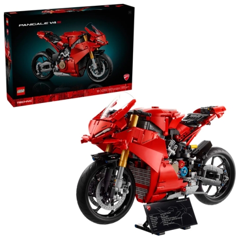Конструктор LEGO Мотоцикл Ducati Panigale V4 S (42202) / Конструкторы № 6 Kids Republic Конструктор LEGO Мотоцикл Ducati Panigale V4 S (42202) / Конструкторы № 6