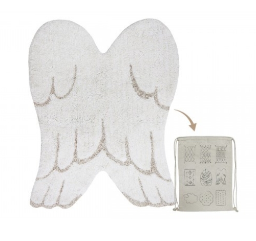 Коврик для детской комнаты Mini Wings 75x100Cm, Lorena Canals (52377) / Коврики в детскую Kids Republic Коврик для детской комнаты Mini Wings 75x100Cm, Lorena Canals (52377) / Коврики в детскую