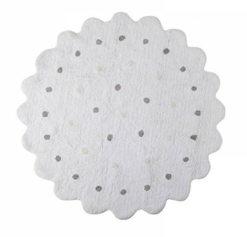 Коврик для детской комнаты Galletita White 140 Cm, Lorena Canals (52421) / Коврики в детскую Kids Republic Коврик для детской комнаты Galletita White 140 Cm, Lorena Canals (52421) / Коврики в детскую