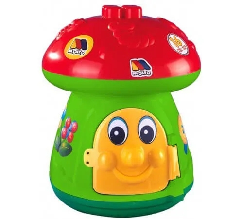 Toy Mushroom with blocks, 15 pieces Molto (50639) / Age 0-3 Years Kids Republic Toy Mushroom with blocks, 15 pieces Molto (50639) / Age 0-3 Years