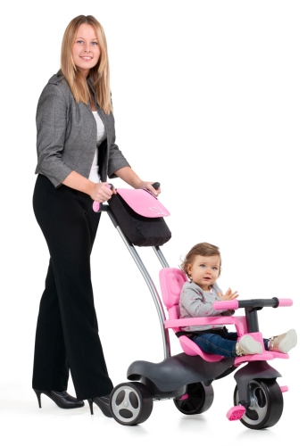 Tricycle TRIKE SOFT CONTROL, pink Molto (72010) / Bicycles № 2 Kids Republic Tricycle TRIKE SOFT CONTROL, pink Molto (72010) / Bicycles № 2