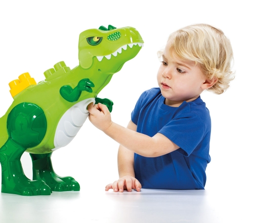 Dino toy with blocks, 30 pieces Molto (74809) / Play Sets Kids Republic Dino toy with blocks, 30 pieces Molto (74809) / Play Sets