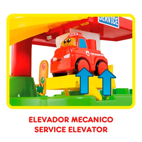 Іграшковий набір Пожежна станція з блоками, 10шт і 1 машинка Molto (94647) / Ігрові набори № 3 Kids Republic Іграшковий набір Пожежна станція з блоками, 10шт і 1 машинка Molto (94647) / Ігрові набори № 3