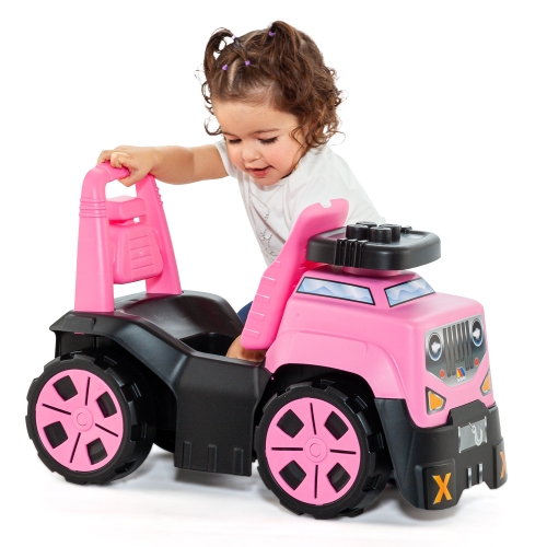 Tolokar All-terrain vehicle with blocks, 10 pcs., pink Molto (32042) / Tolokars № 6 Kids Republic Tolokar All-terrain vehicle with blocks, 10 pcs., pink Molto (32042) / Tolokars № 6