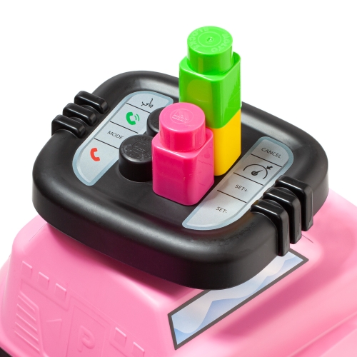 Tolokar All-terrain vehicle with blocks, 10 pcs., pink Molto (32042) / Tolokars № 8 Kids Republic Tolokar All-terrain vehicle with blocks, 10 pcs., pink Molto (32042) / Tolokars № 8