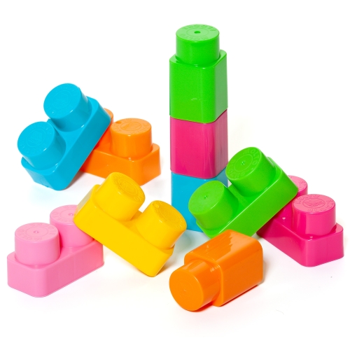 Tolokar All-terrain vehicle with blocks, 10 pcs., pink Molto (32042) / Tolokars № 9 Kids Republic Tolokar All-terrain vehicle with blocks, 10 pcs., pink Molto (32042) / Tolokars № 9