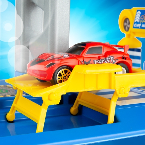 Игрушечный трек с паркингом и машинками Molto (34053) / Игровые наборы № 4 Kids Republic Игрушечный трек с паркингом и машинками Molto (34053) / Игровые наборы № 4
