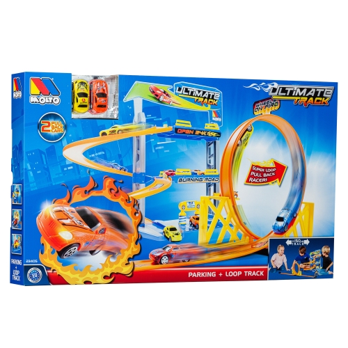 Игрушечный трек с паркингом и машинками Molto (34053) / Игровые наборы № 5 Kids Republic Игрушечный трек с паркингом и машинками Molto (34053) / Игровые наборы № 5