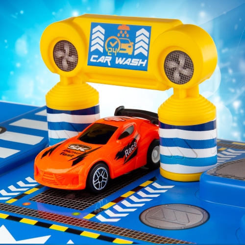 Игрушечный трек с паркингом и машинками Molto (34053) / Игровые наборы № 8 Kids Republic Игрушечный трек с паркингом и машинками Molto (34053) / Игровые наборы № 8