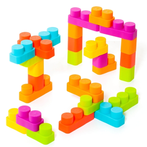 Toy set of blocks, 15 pieces Molto (34763) / Play Sets № 8 Kids Republic Toy set of blocks, 15 pieces Molto (34763) / Play Sets № 8