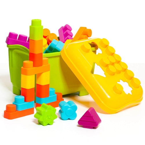 Toy set of blocks, 15 pieces Molto (34763) / Play Sets № 9 Kids Republic Toy set of blocks, 15 pieces Molto (34763) / Play Sets № 9