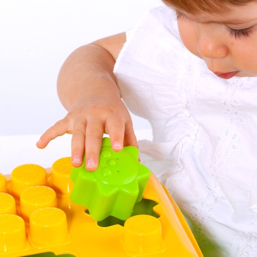 Toy set of blocks, 15 pieces Molto (34763) / Play Sets № 10 Kids Republic Toy set of blocks, 15 pieces Molto (34763) / Play Sets № 10