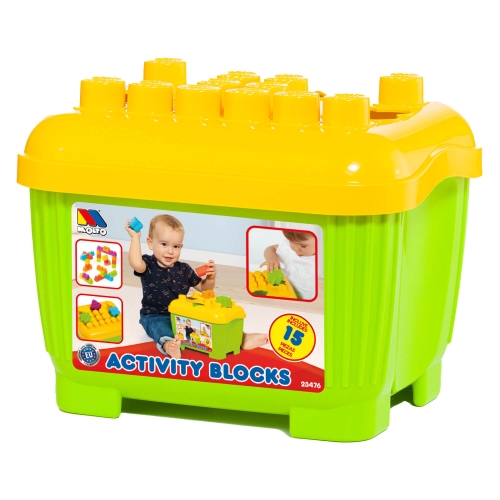Toy set of blocks, 15 pieces Molto (34763) / Play Sets Kids Republic Toy set of blocks, 15 pieces Molto (34763) / Play Sets