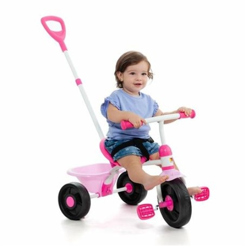 Велосипед триколісний TRIKE SOFT BABY, рожевий Molto (42034) / Велосипеди № 3 Kids Republic Велосипед триколісний TRIKE SOFT BABY, рожевий Molto (42034) / Велосипеди № 3