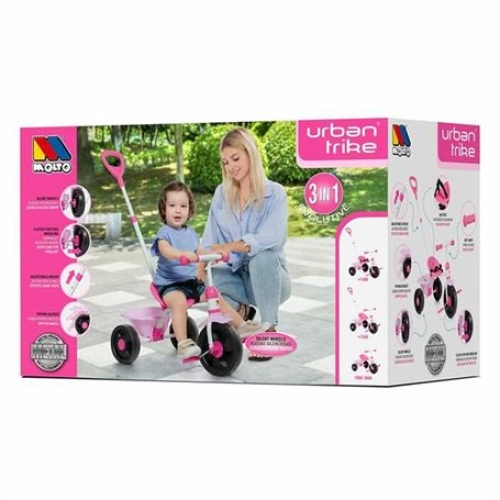 Велосипед триколісний TRIKE SOFT BABY, рожевий Molto (42034) / Велосипеди № 8 Kids Republic Велосипед триколісний TRIKE SOFT BABY, рожевий Molto (42034) / Велосипеди № 8