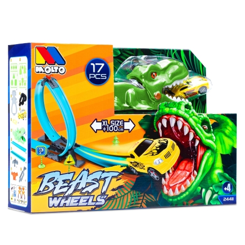Игрушечный трек DINO REX Molto (44113) / Игровые наборы № 2 Kids Republic Игрушечный трек DINO REX Molto (44113) / Игровые наборы № 2